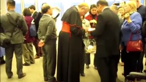 Reception for Cardinal Burkle at Oakland Cathedral 2017