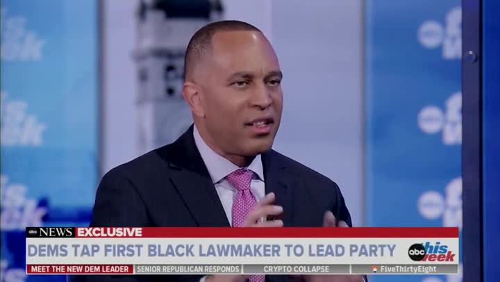 Stephanopoulos Presses Hakeem Jeffries On Calling Trump An 'Illegitimate President'