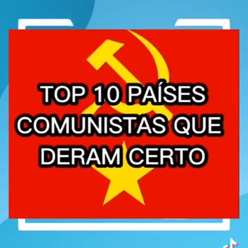 RANKING DE PAISES COMUNISTAS QUE DEU CERTO