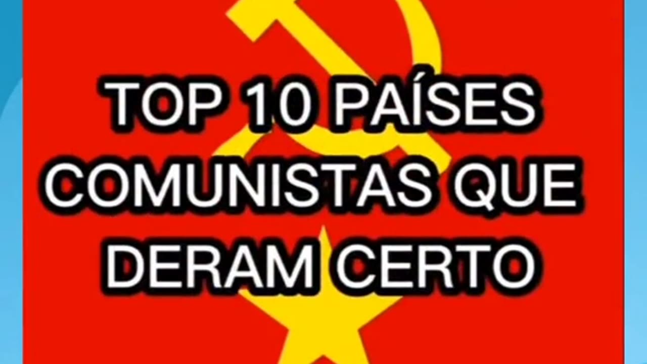 RANKING DE PAISES COMUNISTAS QUE DEU CERTO