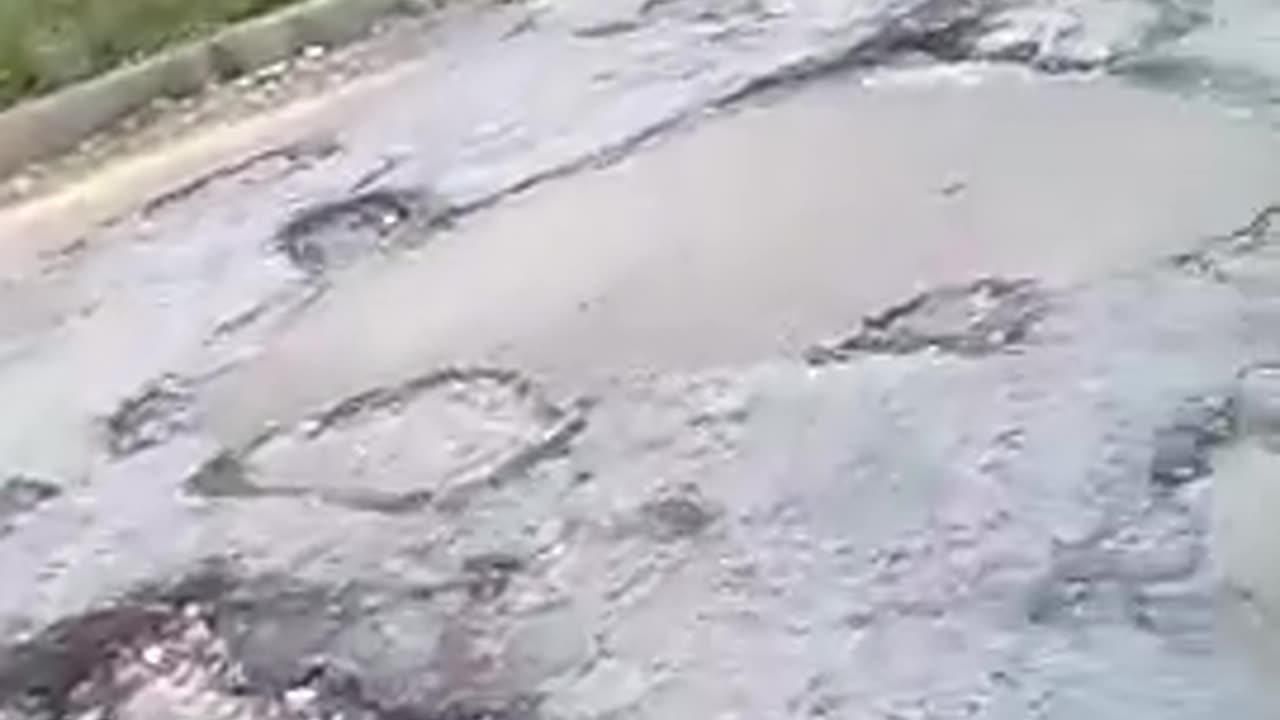 The worst pot holes ever!