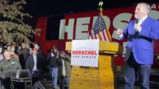 Ted Cruz Humiliates Dems With Brilliant Joke At Herschel Walker Rally