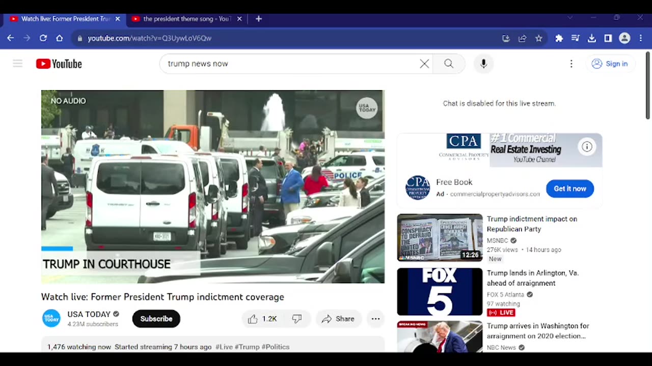 08-03-2023 Make Them Cry Again! Trump 2024! My Coverage of Trumps Arrest