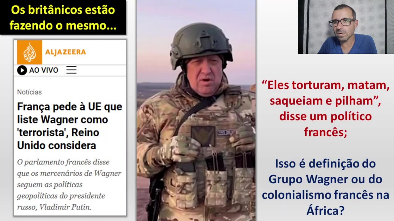 OTAN quer que G7 rompa 100 com a Rússia. França e Reino Unido contra o Grupo Wagner.