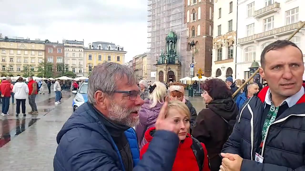 Kraków Wiec Antywojennny "Pokój Tak Wojna Nie" 20.04.2024 Cz.2