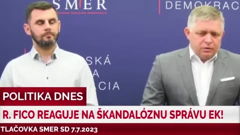Robert Fico si nenechal skákať po hlave a "roztrhal" Leyenovú a jej škandalóznu správu v zuboch,SMER