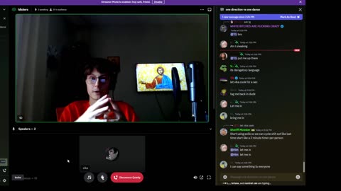 Racist Christian goes wild on Discord pt 1