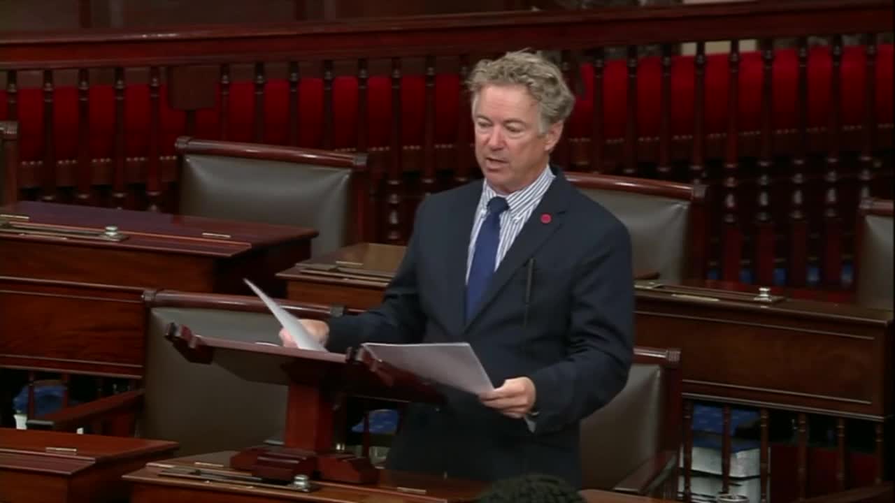 WOW! Rand Paul Blocks 40 Billion Dollars To Ukraine! 💥