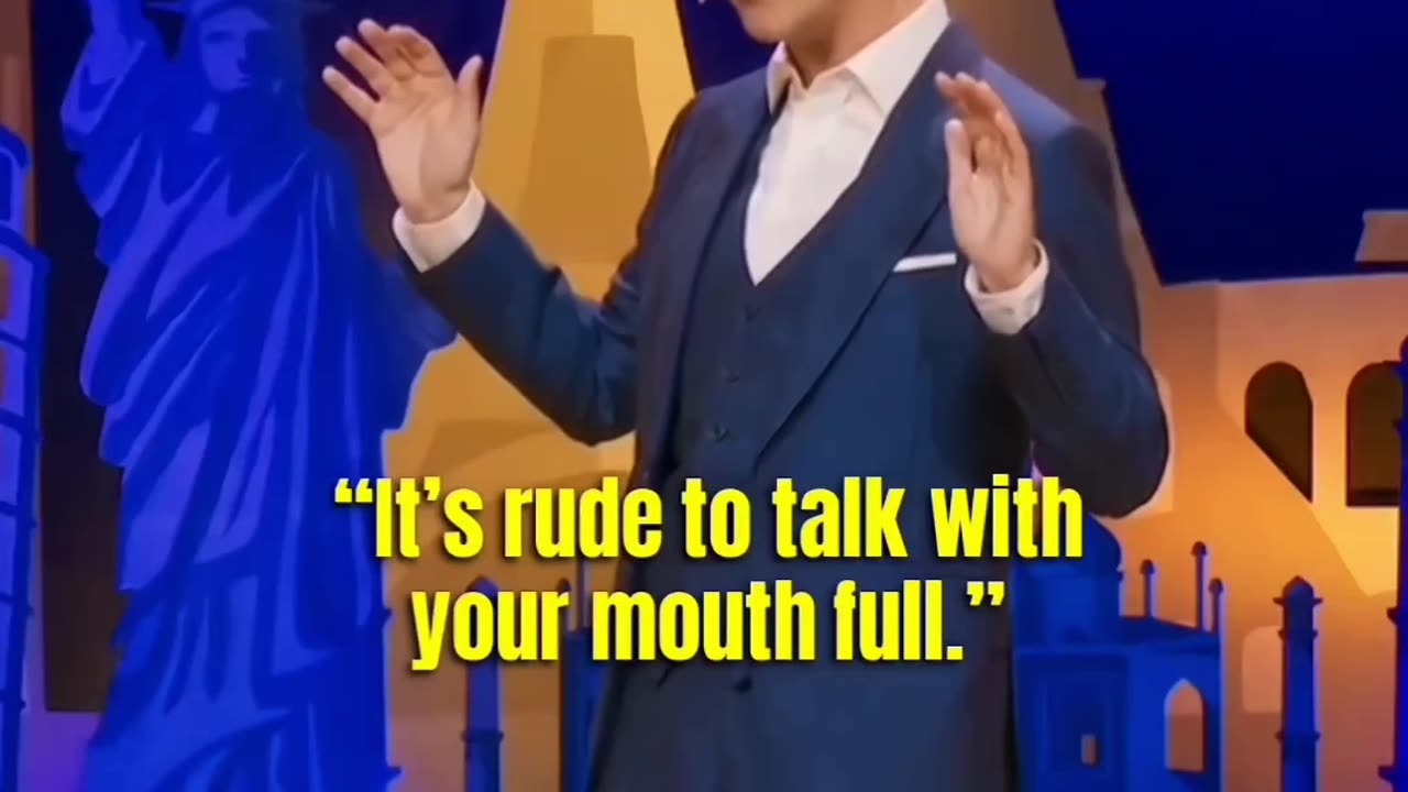 Jimmy Carr Careful with the jokes.