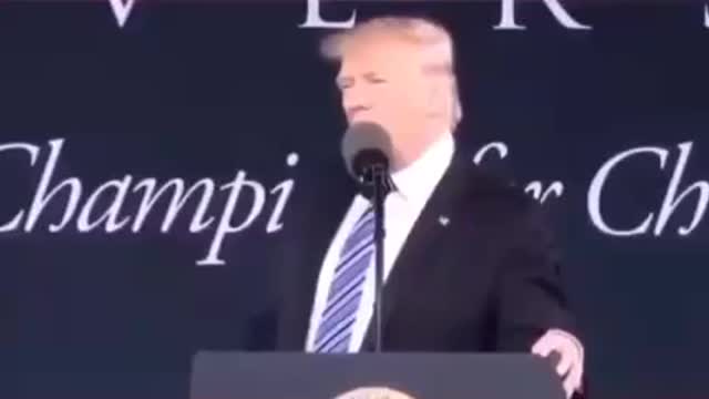 Donald J Trump - “Never Ever Give Up”