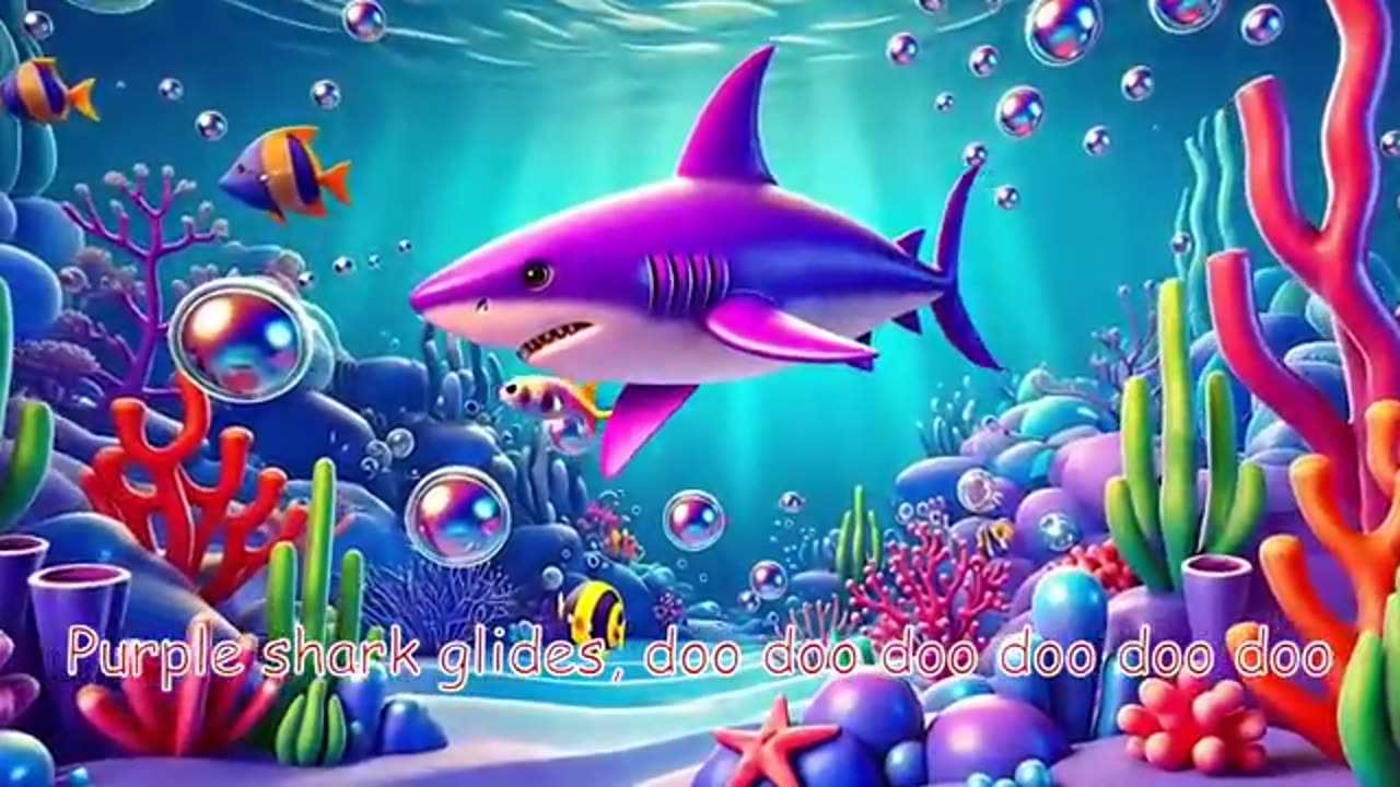 Baby Shark | Learn Colors‬ Nursery Rhymes & Kids Songs