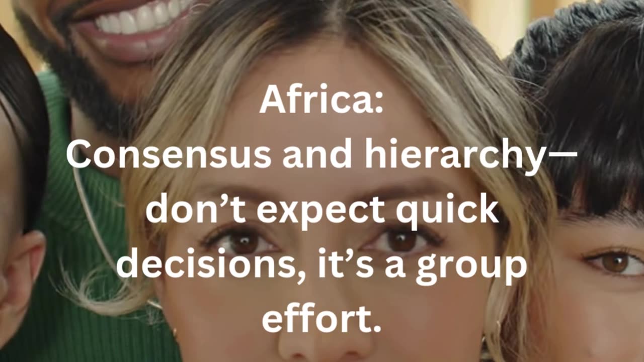 International Business Etiquette: DECISION-MAKING PROCESS Between Africa vs Europe