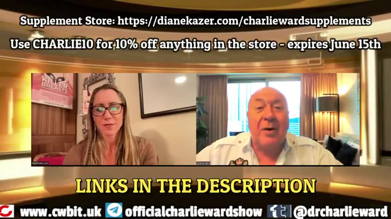 TOP 5 HEALTH THREATS OF 2023, WHAT IS BLOCKING OUR IMMUNE SYSTEM WITH DIANE KAZER & CHARLIE WARD