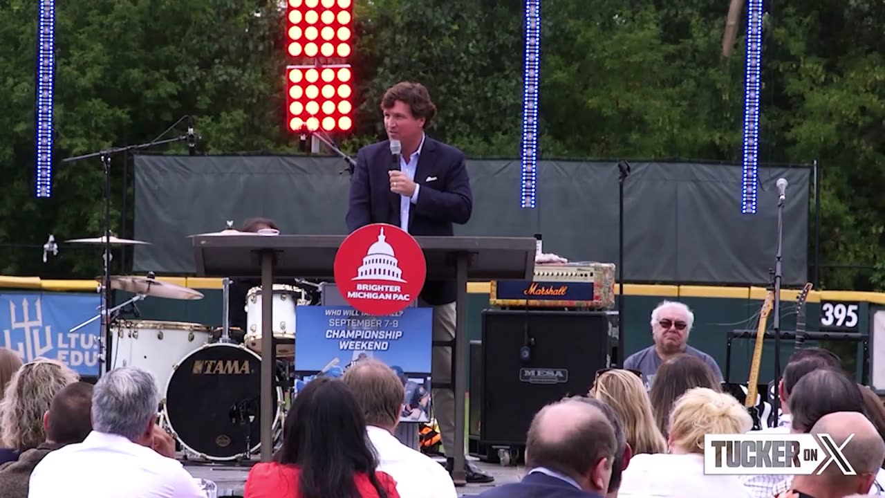 Tucker Carlson - Question their lies and they’ll call you a liar. Ignore it and keep going.
