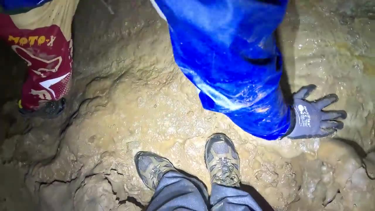 Mysterious Blue Hole Deep Inside A River Cave