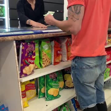 Scaring Cashiers Prank