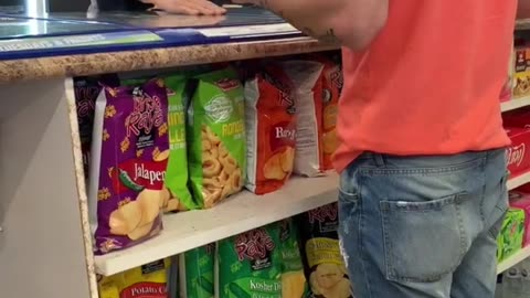 Scaring Cashiers Prank