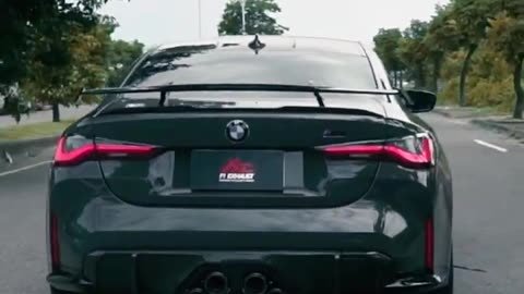 BMW G82 M4 W/FI EXHAUST M PERFOMANCE STYLE VALVETRONIC EXHAUST AND DIFFUSER X EDO TUNING