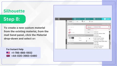 How to Create Custom Material Settings in Silhouette Studio