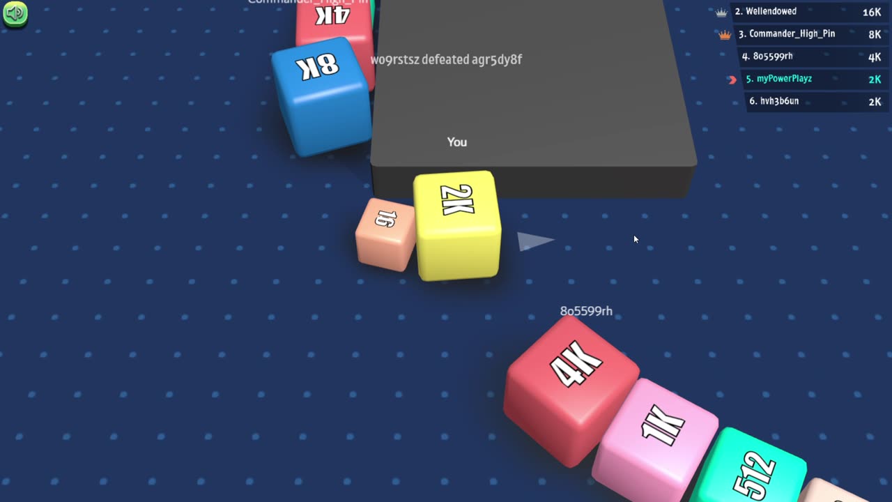 Cubes 2048 io 🕹️ Play on CrazyGames | most popular game in the world #4