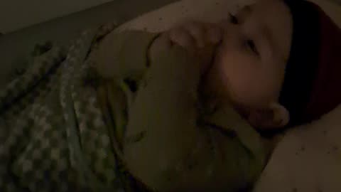 Baby playing