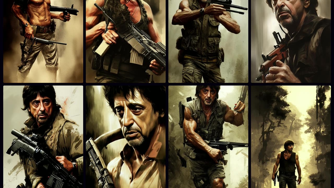 AL PACINO is RAMBO [4K]