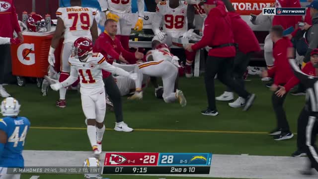 Patrick Mahomes Game-Winning OT Drive vs. Chargers NFL Week 15