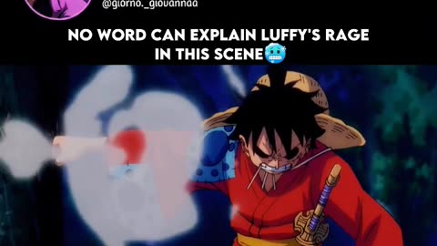 #one_piec luffy rage