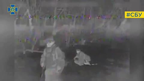 Ukrainian thermal fpv drone attacks at night