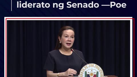 Schedule para sa pagtalakay sa prangkisa ng SMNI, ipauubaya sa liderato ng Senado —Sen. Poe