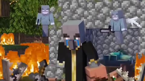 Birth of evoker in minecraft animation