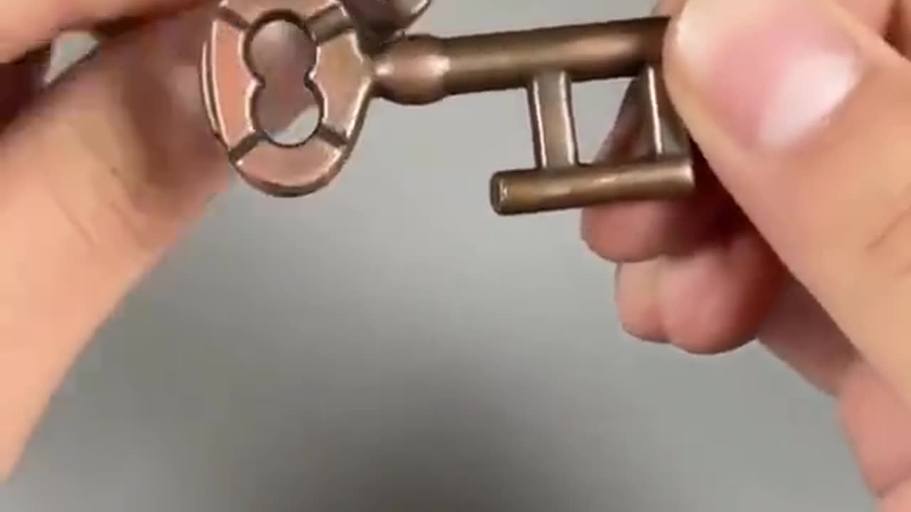 Fascinating key puzzle