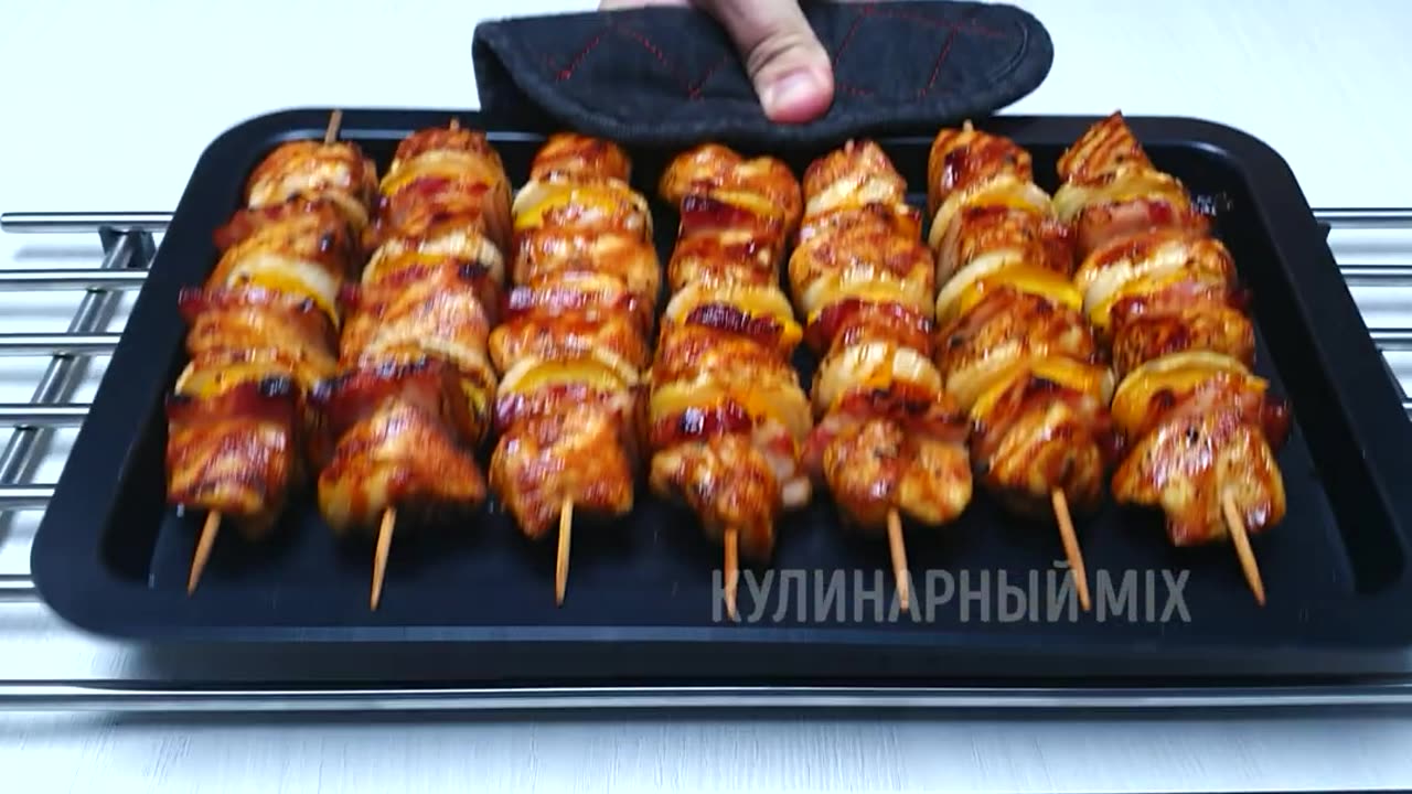 Куриные Шашлычки в Духовке | Вкусно и просто