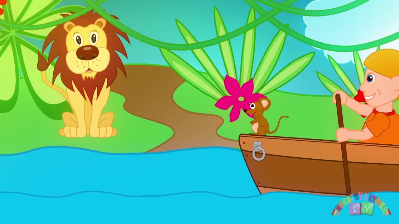 ROW ROW ROW YOUR BOAT - Classic Nursery Rhymes - English Songs For Kids - Nursery Rhymes TV