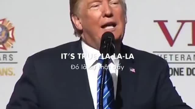 have you heard Donald Trump sing