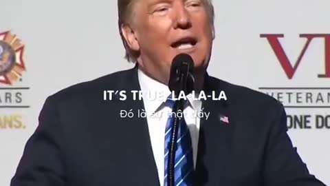 have you heard Donald Trump sing