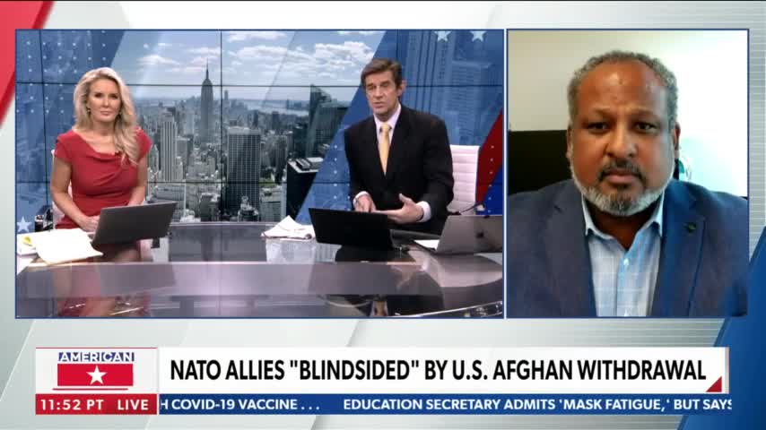 NATO ALLIES ‘’BLINDSIDED’’ BY U.S. AFGHAN WITHDRAWAL