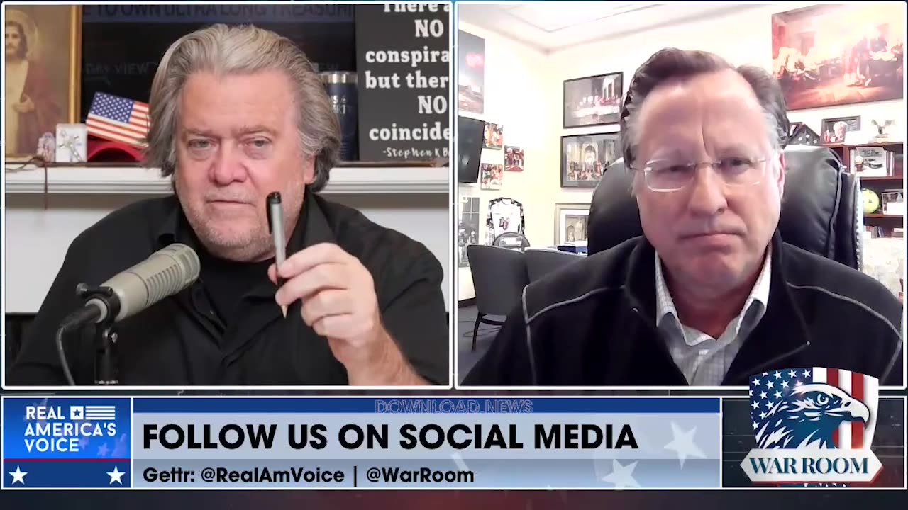 Steve Bannon & Dave Brat: AI Is Raw Power Of Who Controls The World & AI Is Not Controllable By Man - 5/4/23