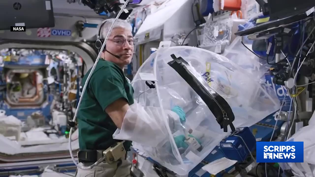 Astronaut Frank Rubio Calls NASA Leadership From Space (Official NASA Broadcast)