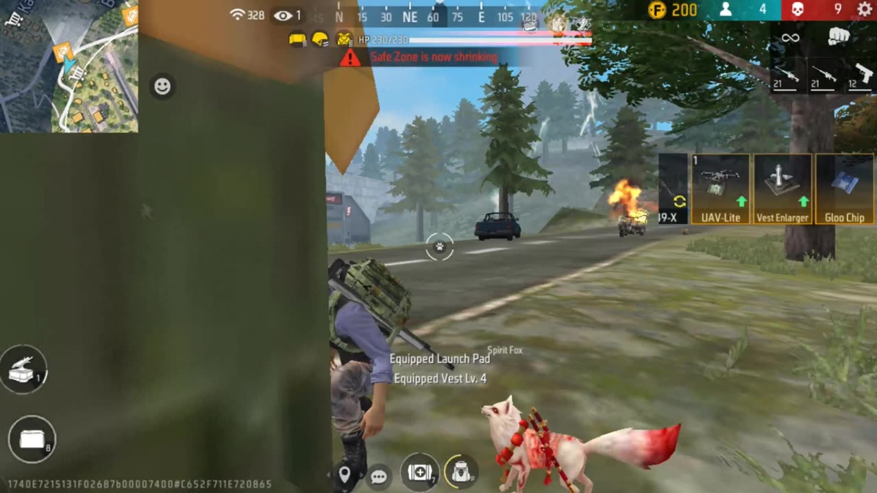 free fire gameplay video