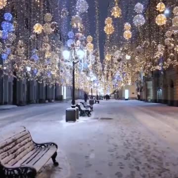 Rússia divulga foto de seu Natal iluminado