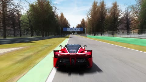 Assetto Corsa | Ferrari FXX K, Brutal Upshifts at Monza Circuit | Logitech G25