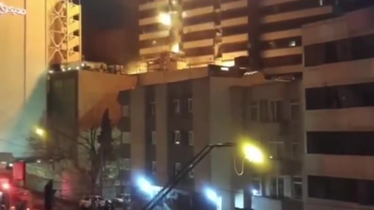 Gandhi Hospital fire - Tehran