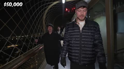 Mr beast $1 vs $250,000 Vacation!