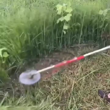 Modern grass cutting machine Techshahin24