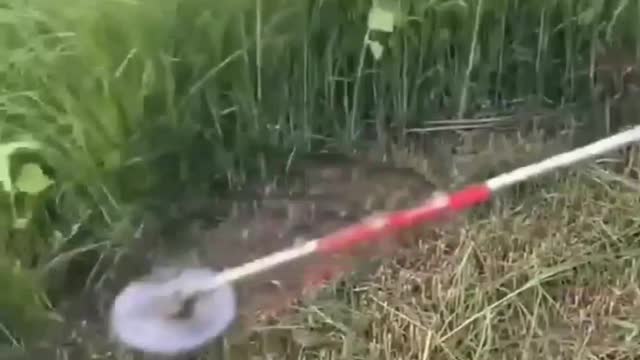 Modern grass cutting machine Techshahin24