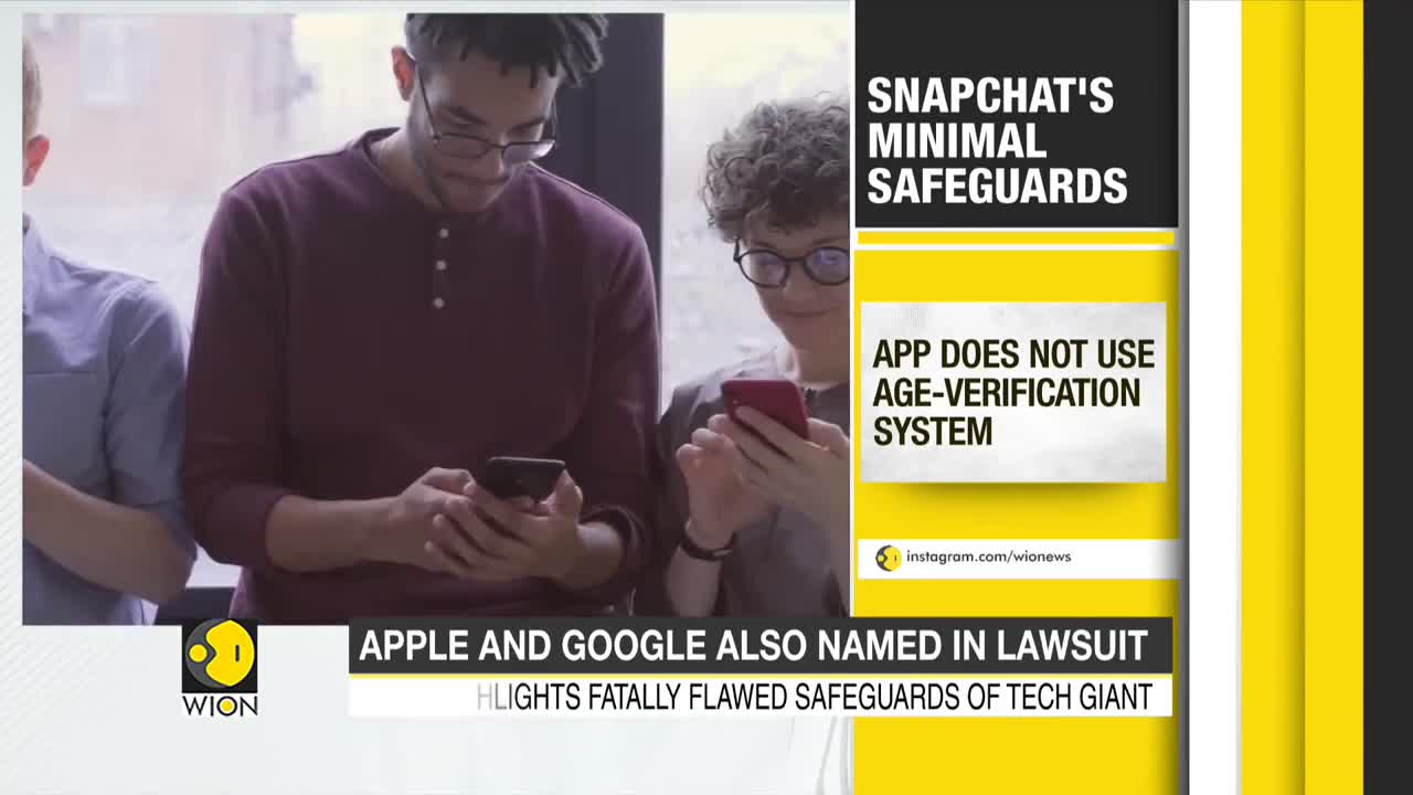 Snapchat sued for being 'defective', lawsuit alleges company does nothing to protect minors | WION