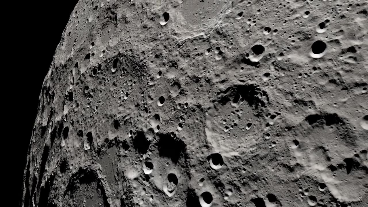 Apollo 13 Views of the Moon in 4K