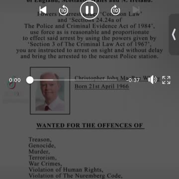 Arrest Warrants ? UK politicians