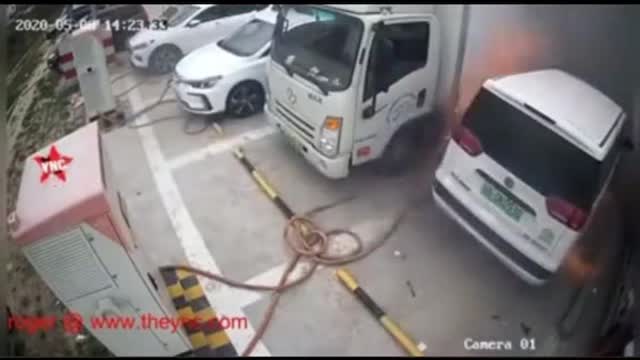 Don't stay in the car while charging.